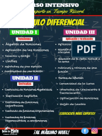 Temario - Cálculo Diferencial e Integral