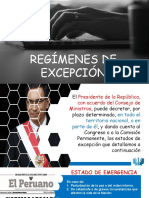Diapositivas Tema 13 Régimen de Excepción - Poder Judicial