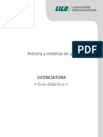 PSY310 Historia y Sistemas en Psicología - Guía Didáctica