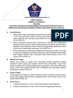 Se Ka Satgas Nomor 14 Tahun 2022 Tentang Protokol Kesehatan Sistem Bubble Pada Kegiatan Motogp 2022 Di Mandalika Dalam Masa Pandemi Corona Virus Disease 2019 Covid 19