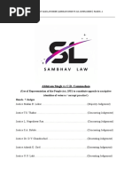 Abhiram Singh Vs C.D. Commachen