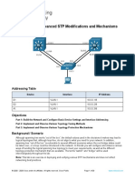 3.1.2 Lab - Implement Advanced STP Modifications and Mechanisms