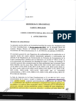 Declara inconstitucional tasa municipal sobre antenas