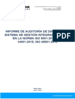 Informe de Auditoria-Diagnostico Sgi - Modelo 1