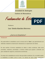 Fundamentos de Estadística UdeA