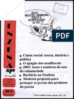 Classe social: teoria, história e política