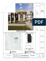 Perspective View: Vicinity Map Site Development Plan