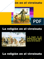 La Religion en El Virreinato