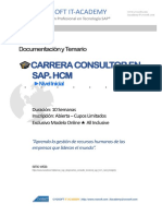 CVOSOFT Carrera Consultor Sap HCM Inicial