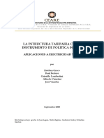 Greco Et Al 2008 Estructura Tarifaria Como Instrumento Poli Ütica Social