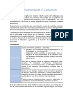 Complicaciones Médicas en El Embarazo I