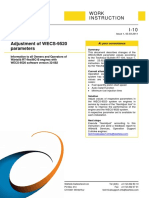 I-10 Adjustment of WECS 9520 Parameters 2