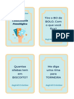 Baralho Da Consciência Fonológica