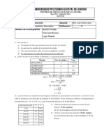 Trabajo Estadistica Descriptiva.