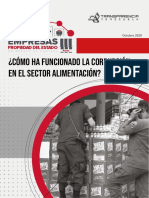 ¿Cómo Ha Funcionado La Corrupción en El Sector Alimentación