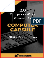 Computer Capusle 2.O Complete Concepts & Chapter Wise 900 Quizzes For IBPS, SBI, State Govt Exams PDF