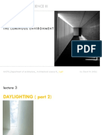 Light: Architectural Science Iii