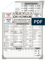 Character Sheet - 1920s - Basic Autocalc - Call of Cthulhu 7th Ed