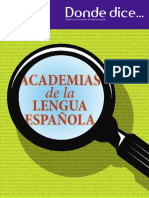 DondeDice- Academias de la Lengua Española