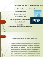 Clasificación de Los Recursos Didácticos