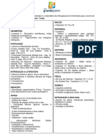 Revpassos do 2o semestre do 9o ano com calendário e conteúdos