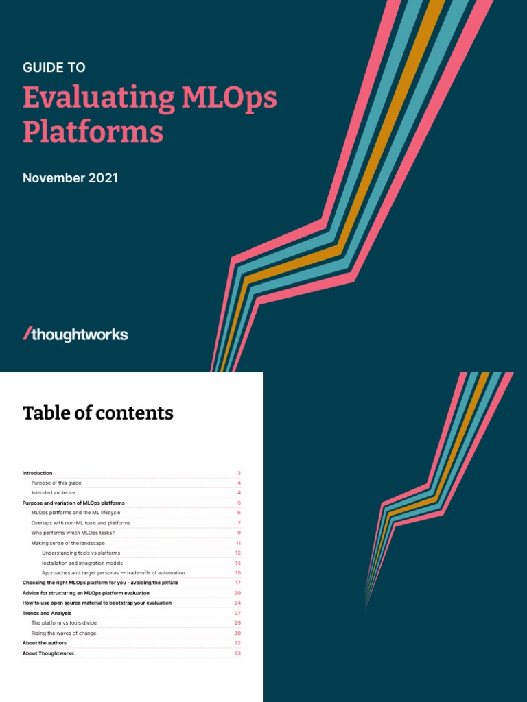 Evaluating MLOps Platforms Guide | PDF | Product Lifecycle | Machine ...