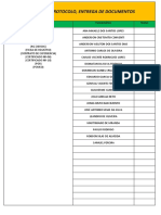 Protocolo Entrega de Documentos...