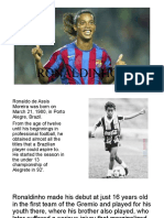 Expocision de Ingles Sobre Ronaldiño (Biografia)