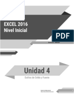 Excel Inicial - Unidad 4