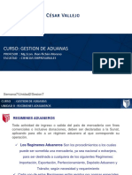 S7-U2-Gestion de Aduanas - Presentacion de Los Regimenes Aduaneros