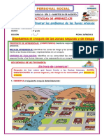 ACTIVIDAD DE APRENDIZAJE - SEMANA 24 - DÍA 2 - PERSONAL SOCIAL Martes 24 de Agosto 2do