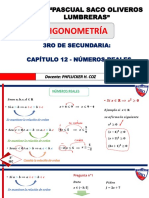 3RO DE SECUNDARIA-CAP.12 Números Reales