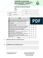 Ficha de Evaluación de Ayudantía