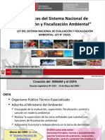 Alcances Del Sistema Nacional de Evaluación y Fiscalización Ambiental