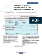 Receita B e B2: Regras para notificações de substâncias controladas