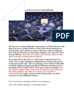 Câu 1:iconoclasts Are Unusually Receptive To New Experiences. Câu 2:fear of Public Speaking Is A Psychological Illness