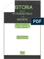 Historia de La Actividad Física y El Deporte