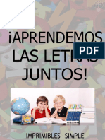 Aprendemos Las Letras Juntos...