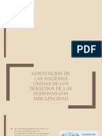 Derechos de las personas con discapacidad según la Convención de la ONU