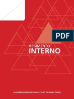 Regimento interno da ALMG aborda normas e procedimentos