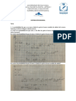 Tarea Sobre Distribución Binomial