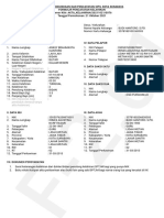 Formulir Pencatatan Kelahiran Bayi di Surabaya