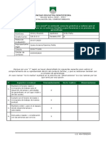 Formato Evaluacion Del Comportamiento