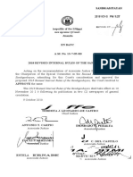 2018 Revised Internal Rules Sandiganbayan