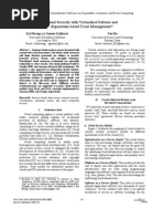 Cloud Security With Virtualized Defense And