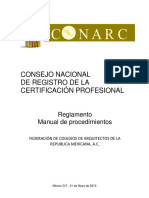 Documento Conarc