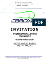I Grand Prix Brasil Tournament-2022 Invitation