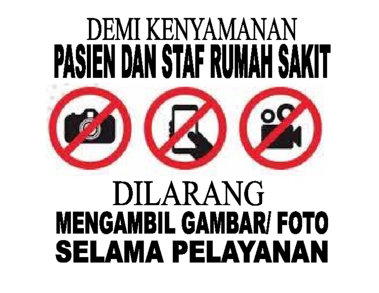 dilarang ambil foto | PDF