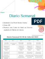 Diario Semanal