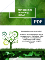 Psikologi Kognitif - #14 LUPA